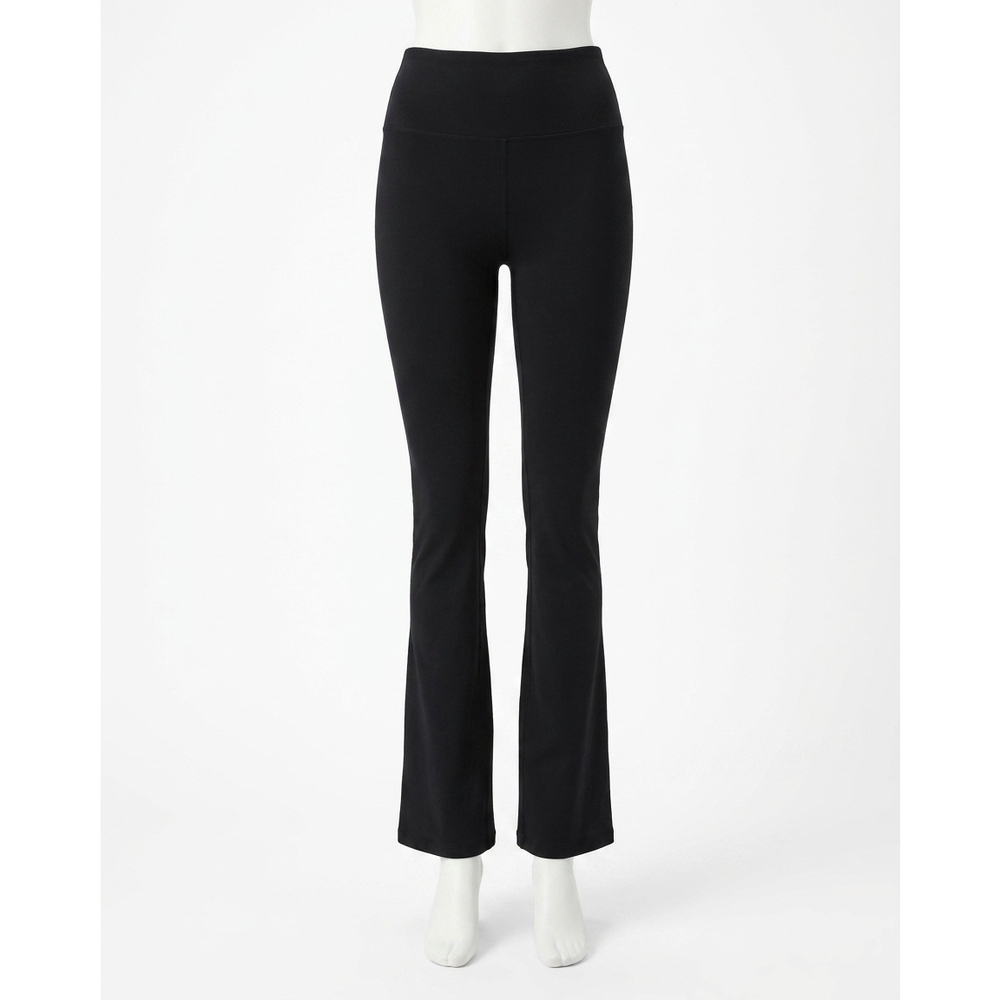 NEW SPANX booty boost flare pant in very black